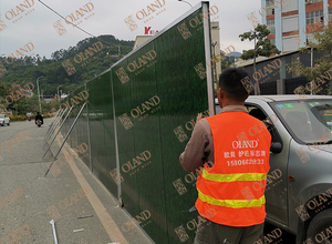 彩钢泡沫板围挡