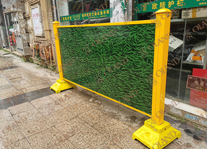 钢木复合板围挡